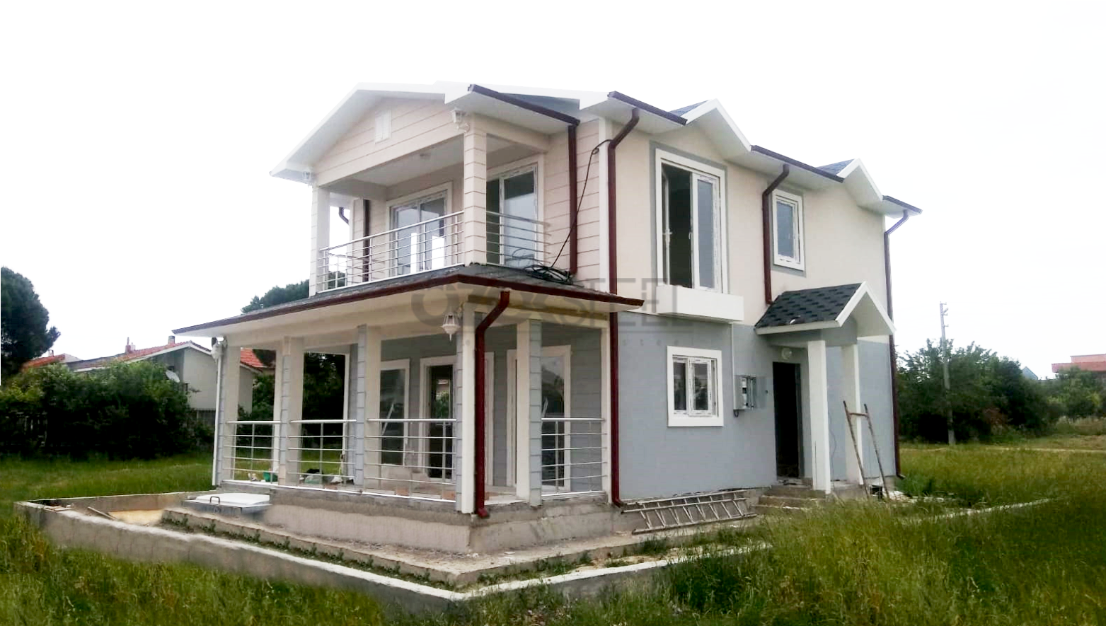Ender Bey Hafif Çelik Villa Çanakkale130 m²